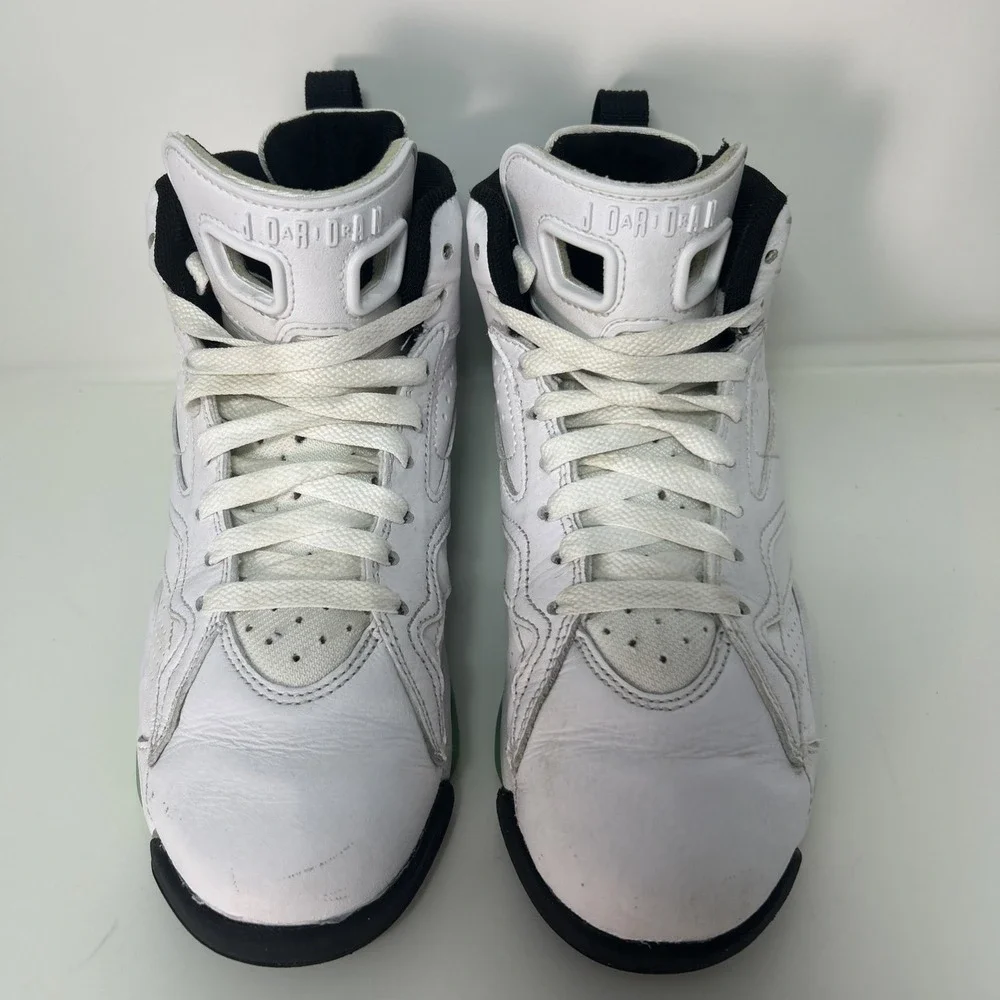 Nike Air Jordan 'MVP' (GS) Sz 4.5, Women's 6  White/Green Glow/Black‎ DZ5577-103