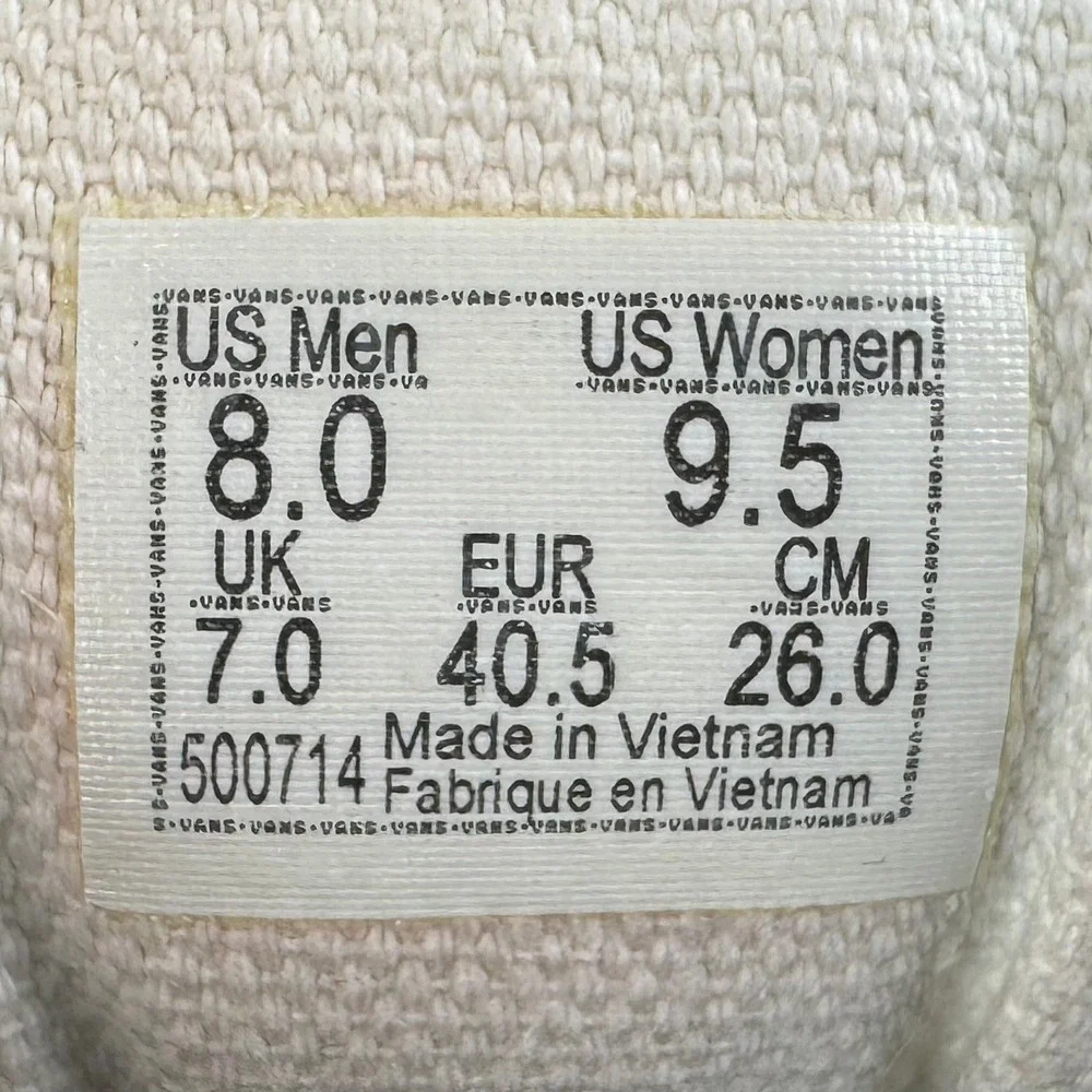 Vans sid ni