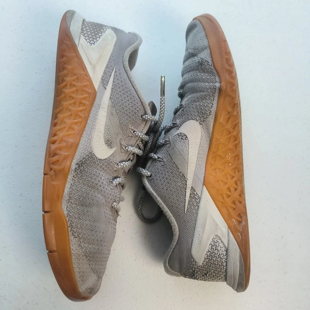 Nike Metcon 4 Men's Grey Atmosphere Shoes‎ AH7453-007, Size 10.0 Crosstraining