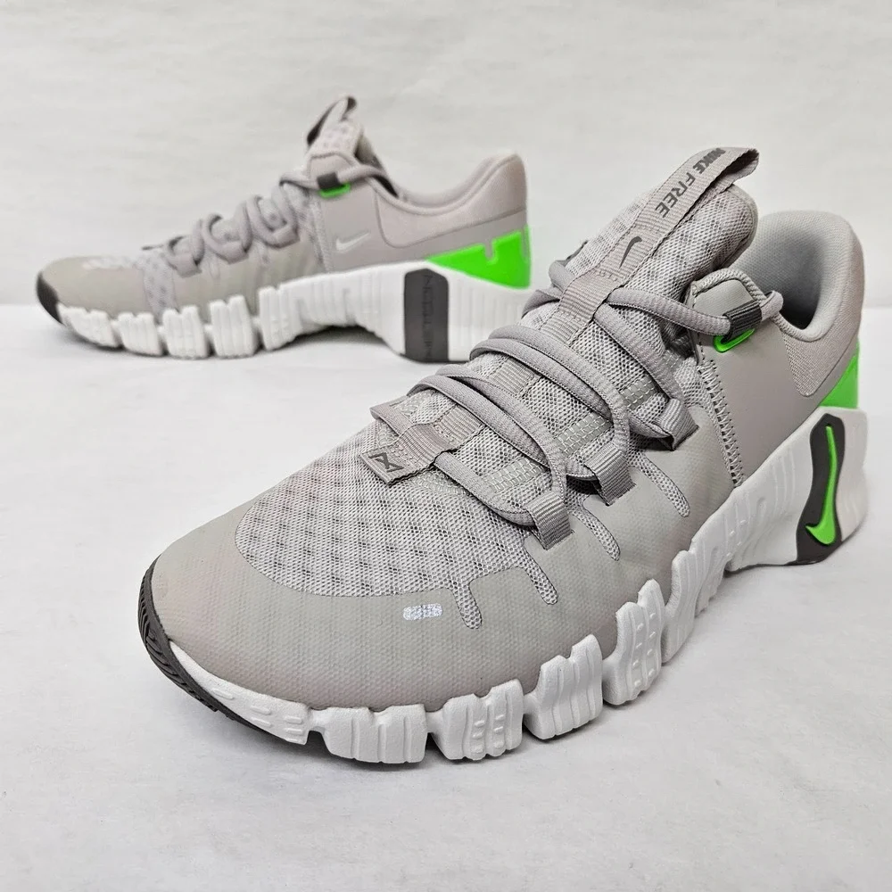 Nike Free Metcon 5 Training‎ Shoes DV3949-002 Light Iron Ore Green Men's Size 8