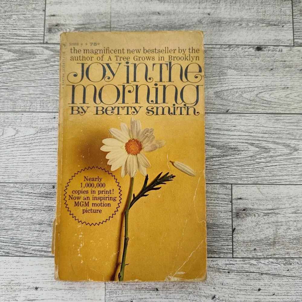 Joy in the Morning Betty Smith 1965 Bantam Paperback Historical‎ Fiction