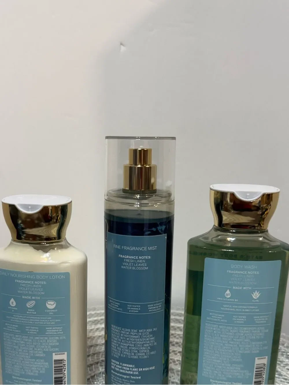 Bath & Body Works gel 	◦	bundle