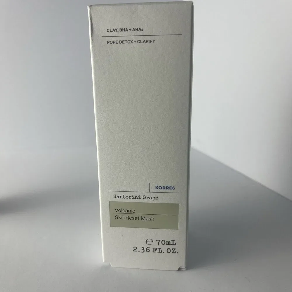 Korres Santorini Grape Volcanic SkinReset Mask - Full Size 2.36oz/70ml‎