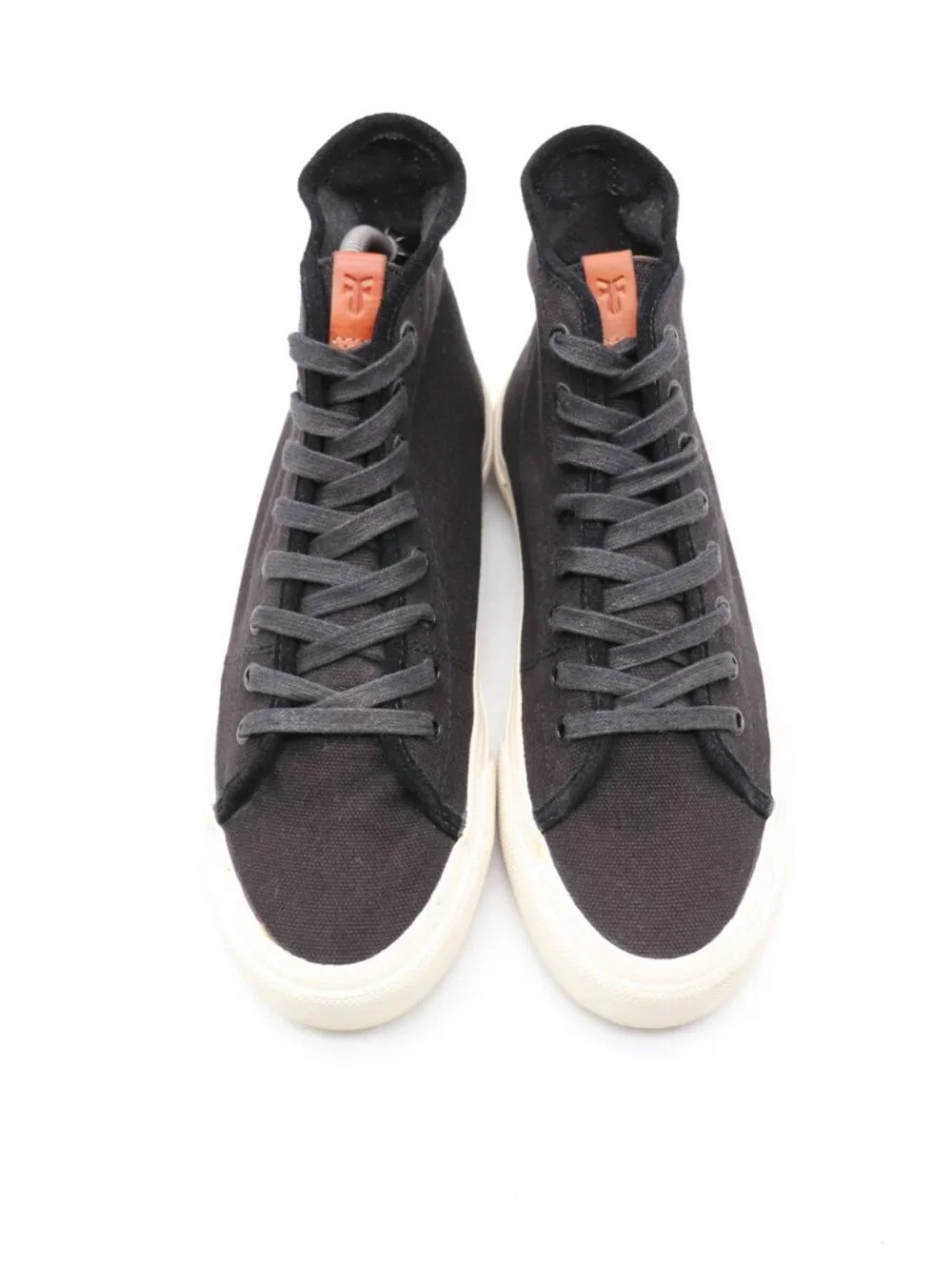 Frye Ludlow Sneakers Men's Size 9.5 M Black Canvas Casual High Top Sneaker