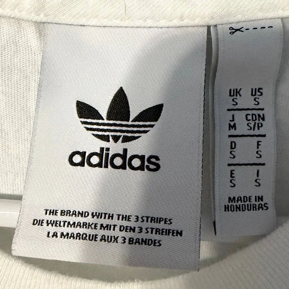 adidas chest vibrant hem