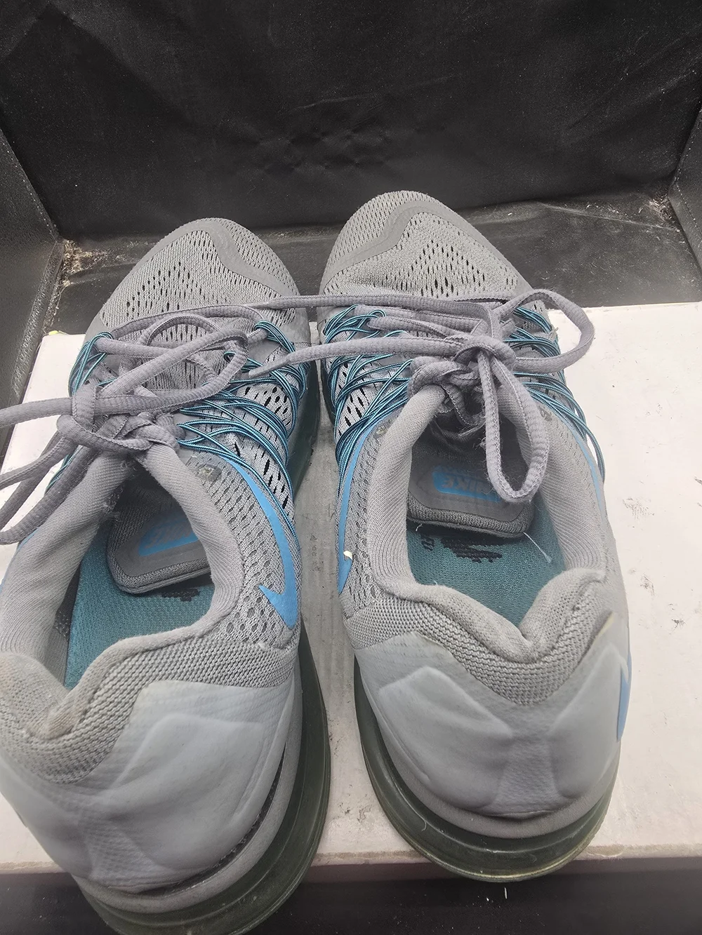 Nike‎ Gray and Teal Women’s Running Shoes