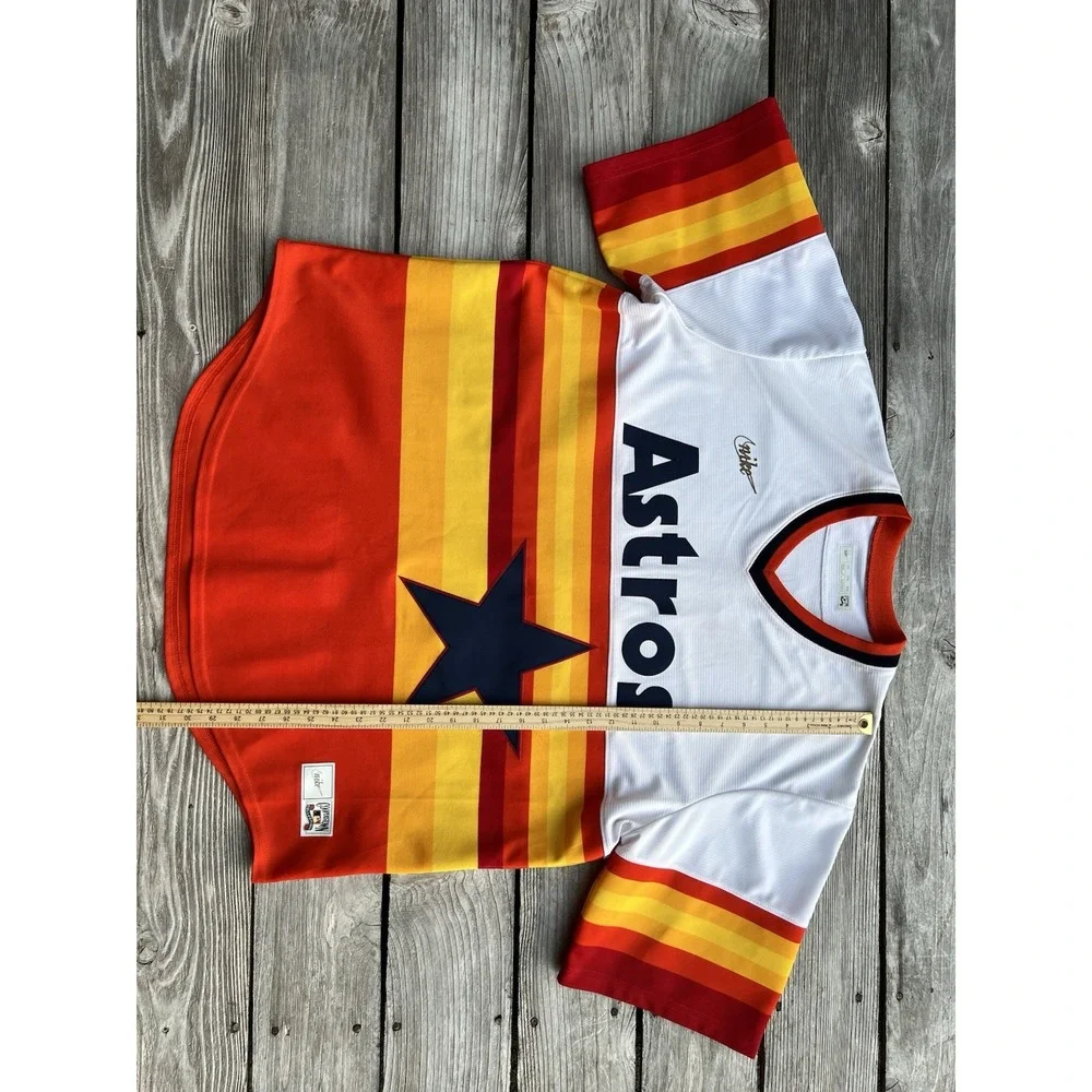 NEW Nike Cooperstown MLB Houston Astros Ryan #34 Retro Jersey Men's Size XXL