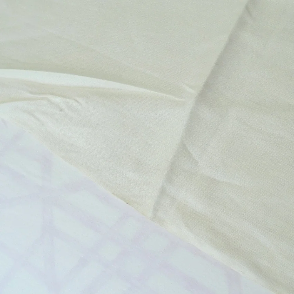 Vintage Maycraft Pure Linen Tablecloth Hand Printed Floral 65x85 Cottagecore
