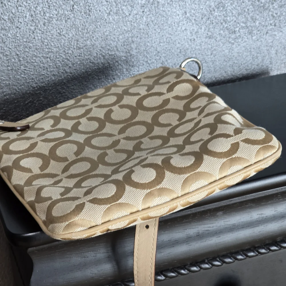 Coach Beige Crossbody Bag