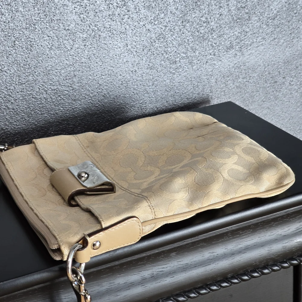 Coach Beige Crossbody Bag