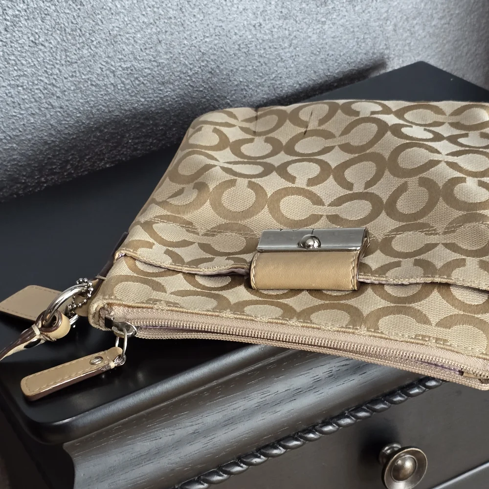 Coach Beige Crossbody Bag