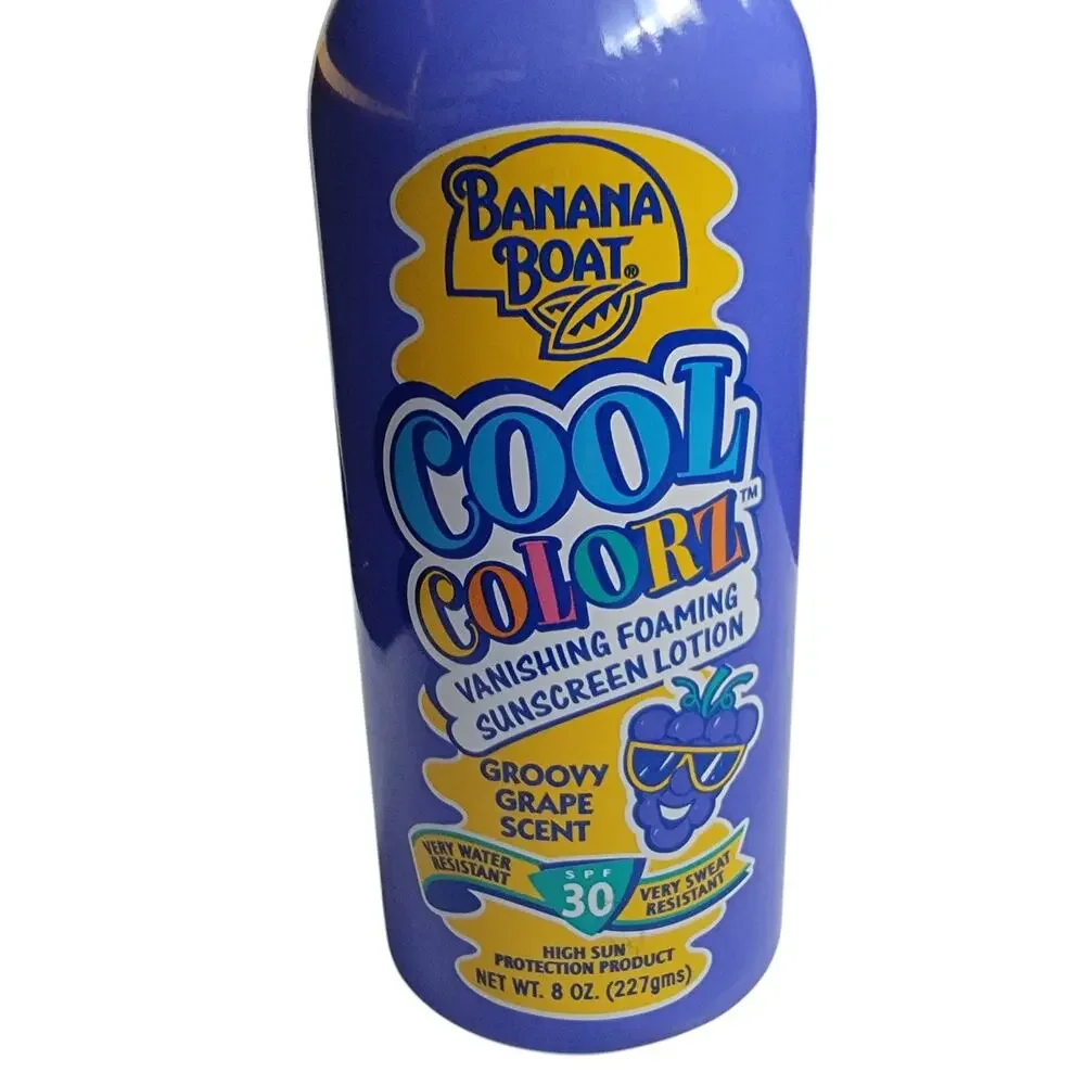 Banana Boat size discontinued grape