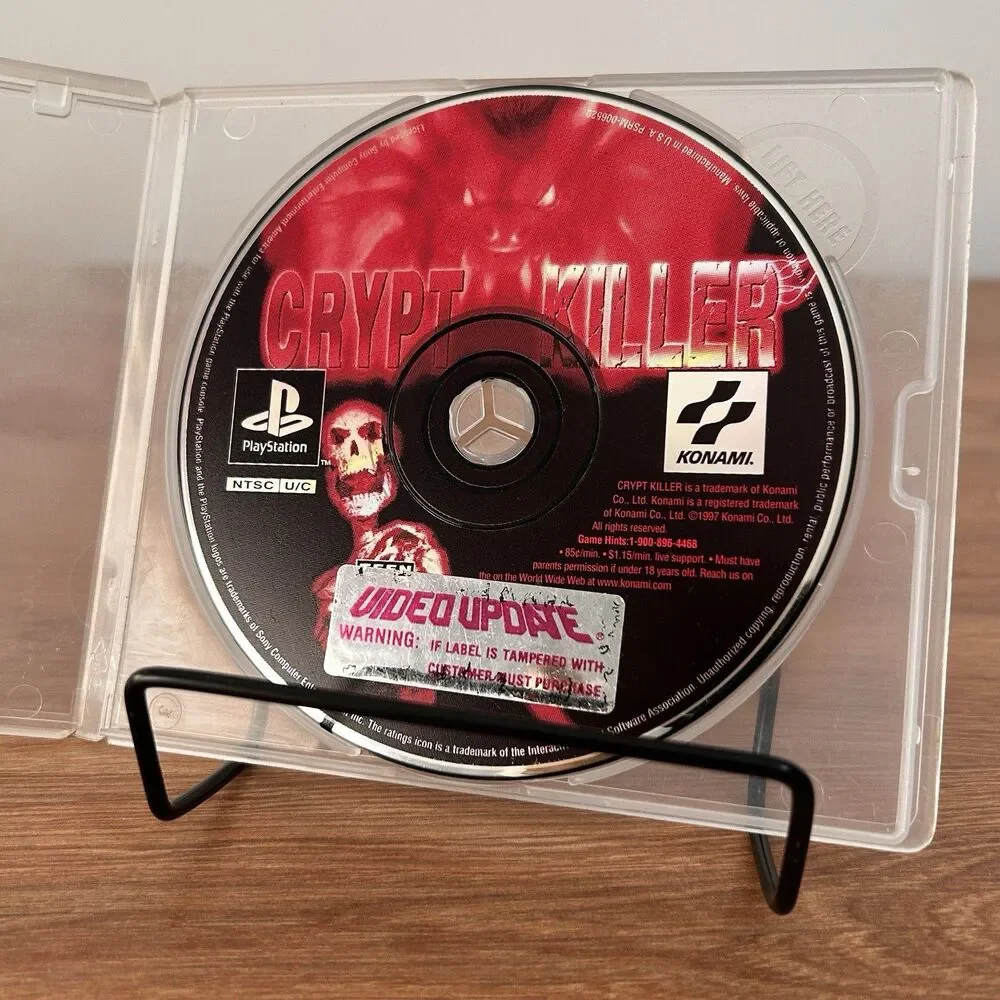 Crypt Killer (Sony PlayStation 1, 1997) PS1 Disc Only