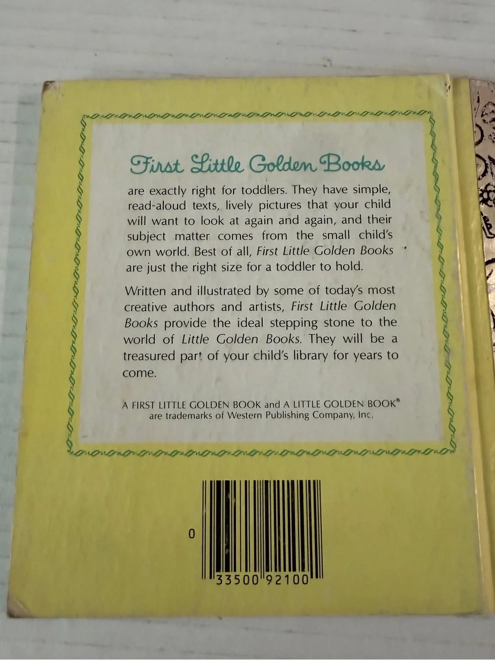 3 First Little Golden Books