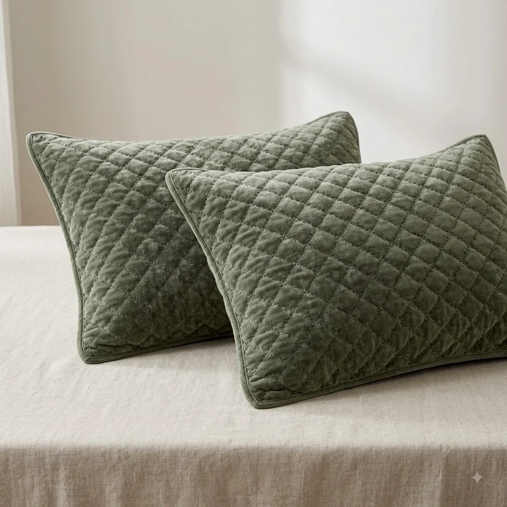 Say Yes Bedding zera green
