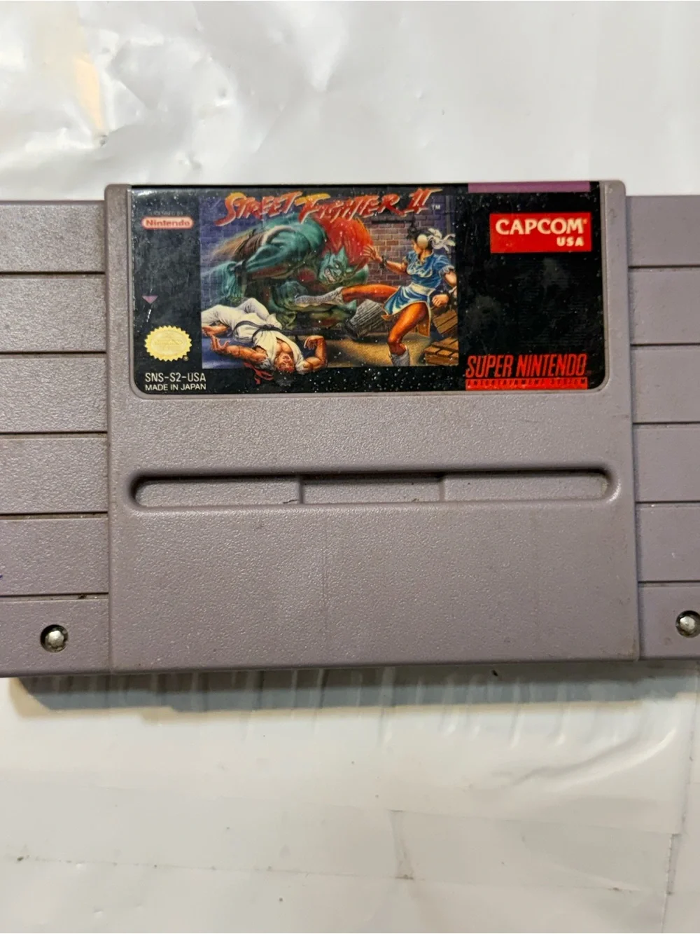 Super Nintendo (SNES) Street Fighter II: The world warrior (1992)