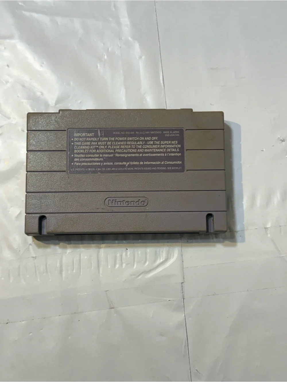 Super Nintendo (SNES) Street Fighter II: The world warrior (1992)