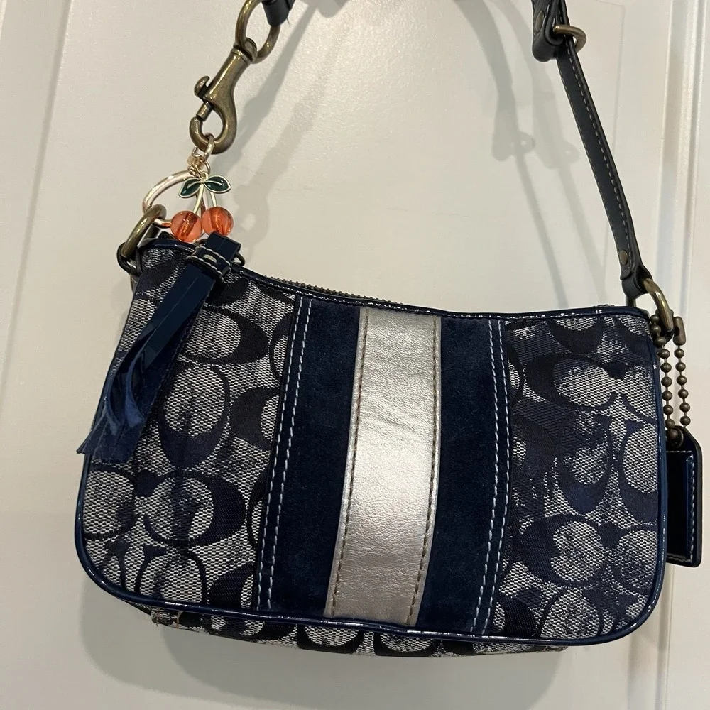Coach material denim