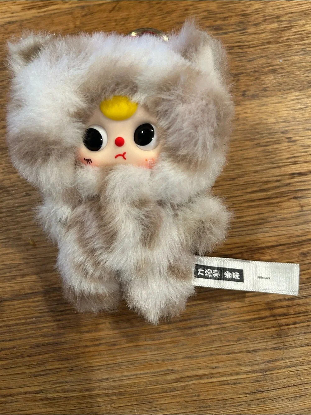 N/A grey plush