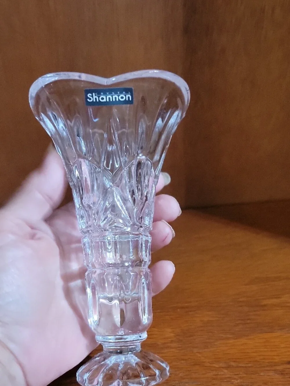 Godinger crystal vase