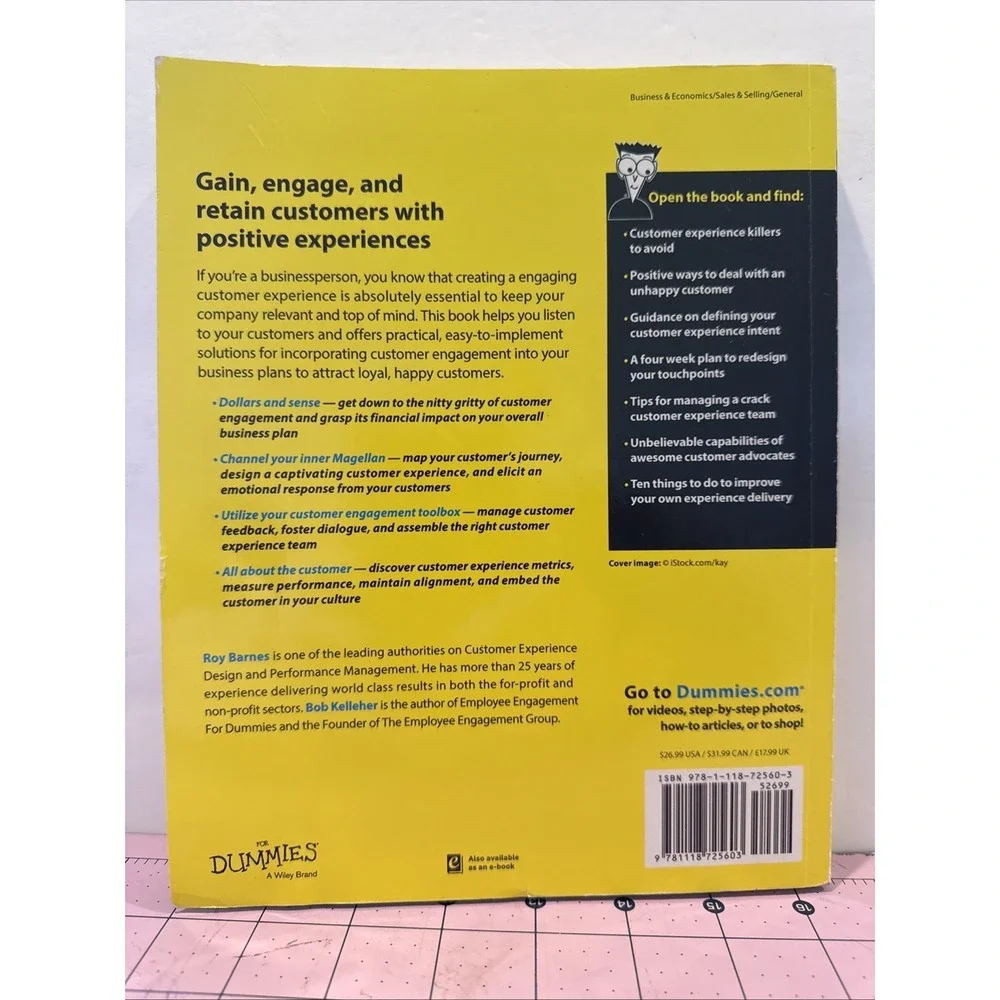 Customer Experience For Dummies A‎ Wiley Brand