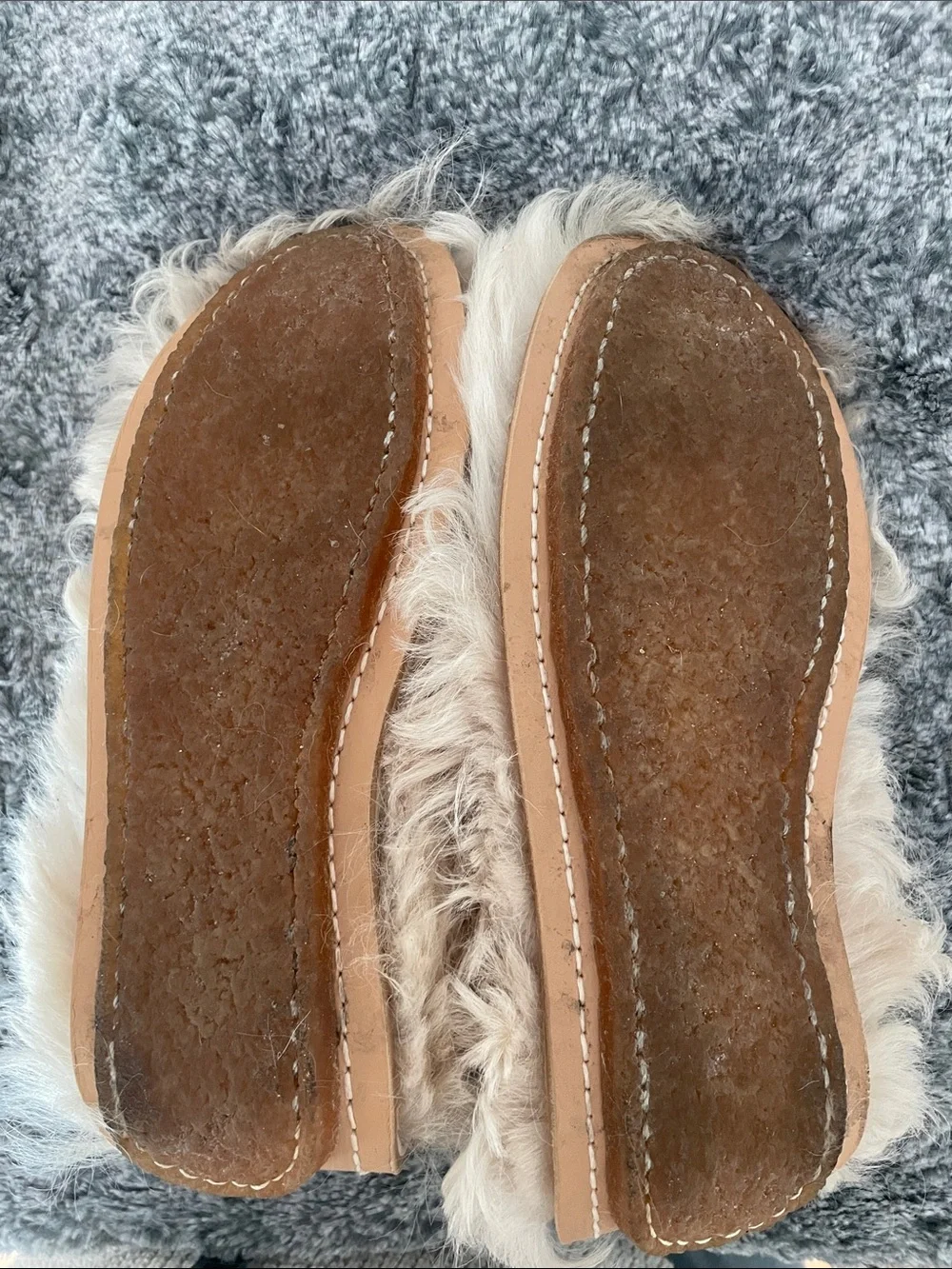 Tory Burch Evan Genuine Mongolian Shearling Lace Up Ankle Booties