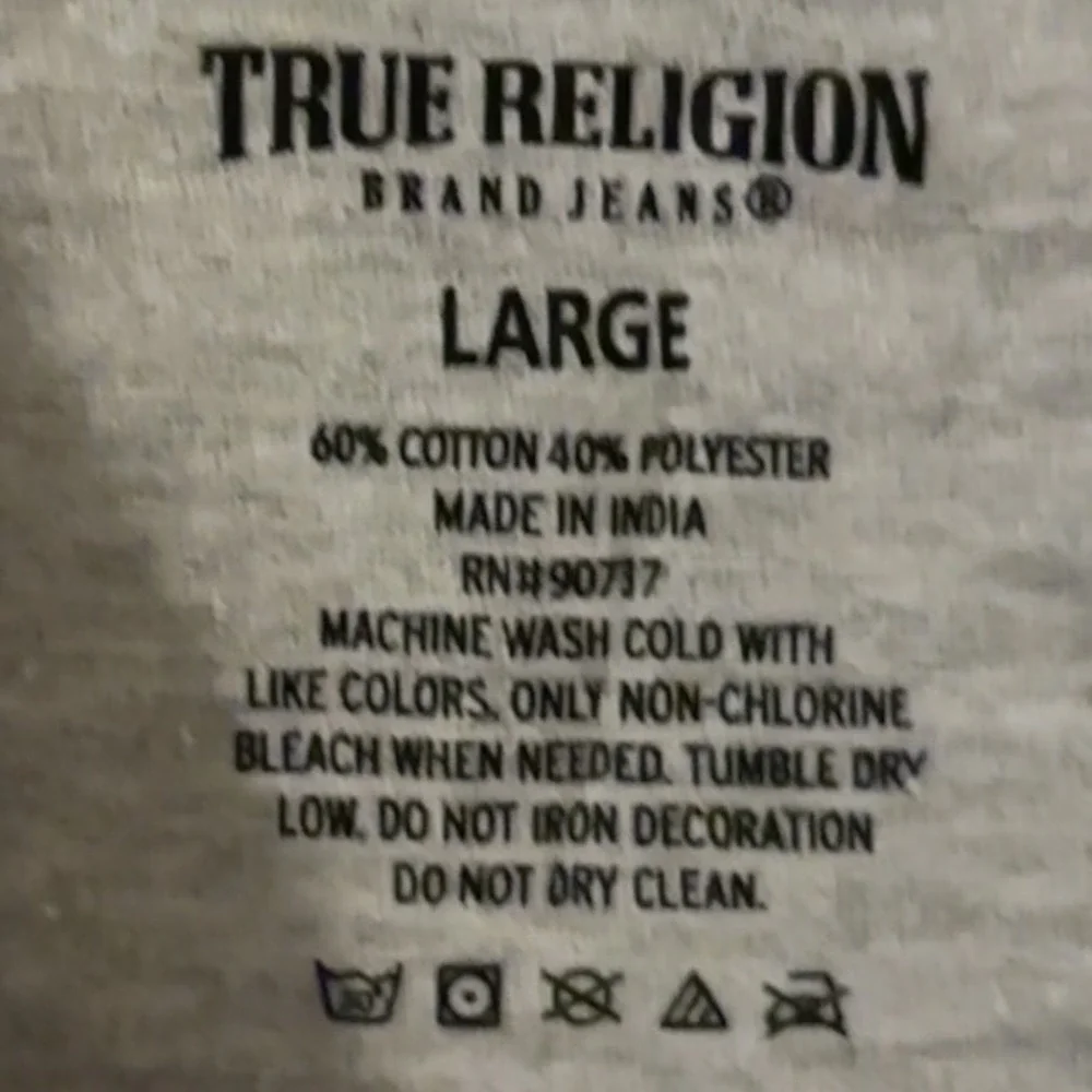 True Religion measurements length