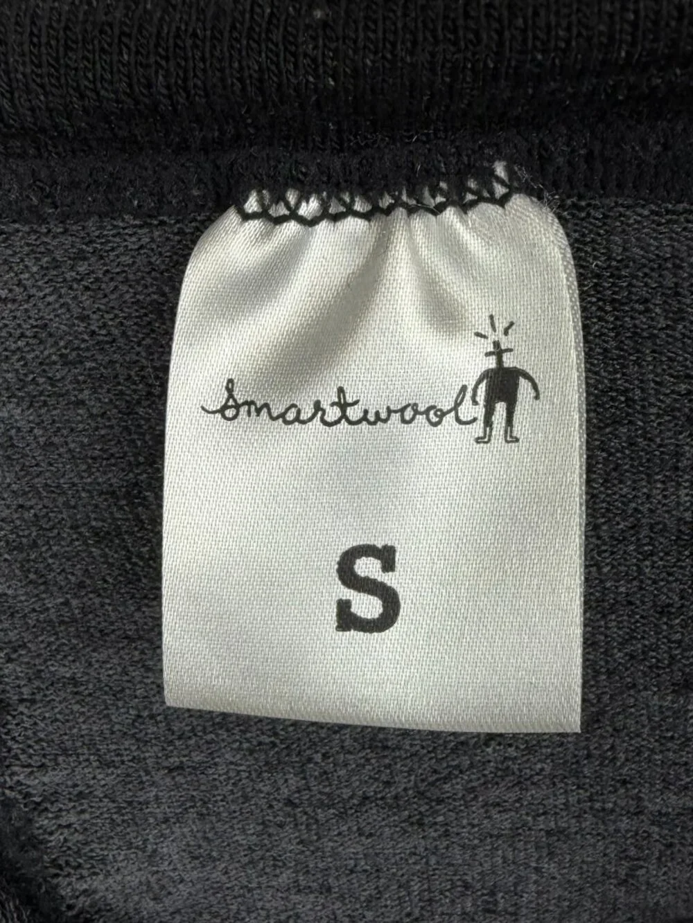 Smartwool black textured