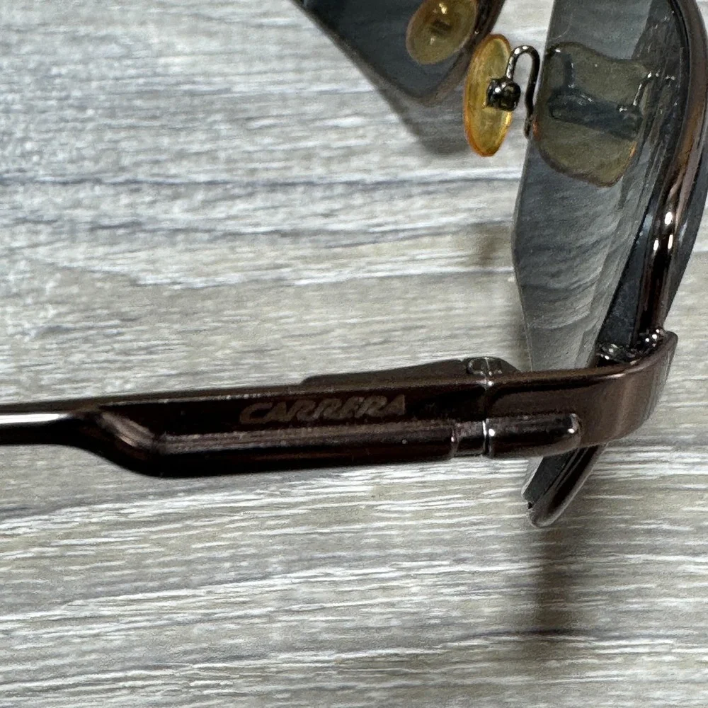 Carrera Cruise/U/S Mens Brown Metal Rectangle Sunglasses Frame 59-17 130 7SJP-RA