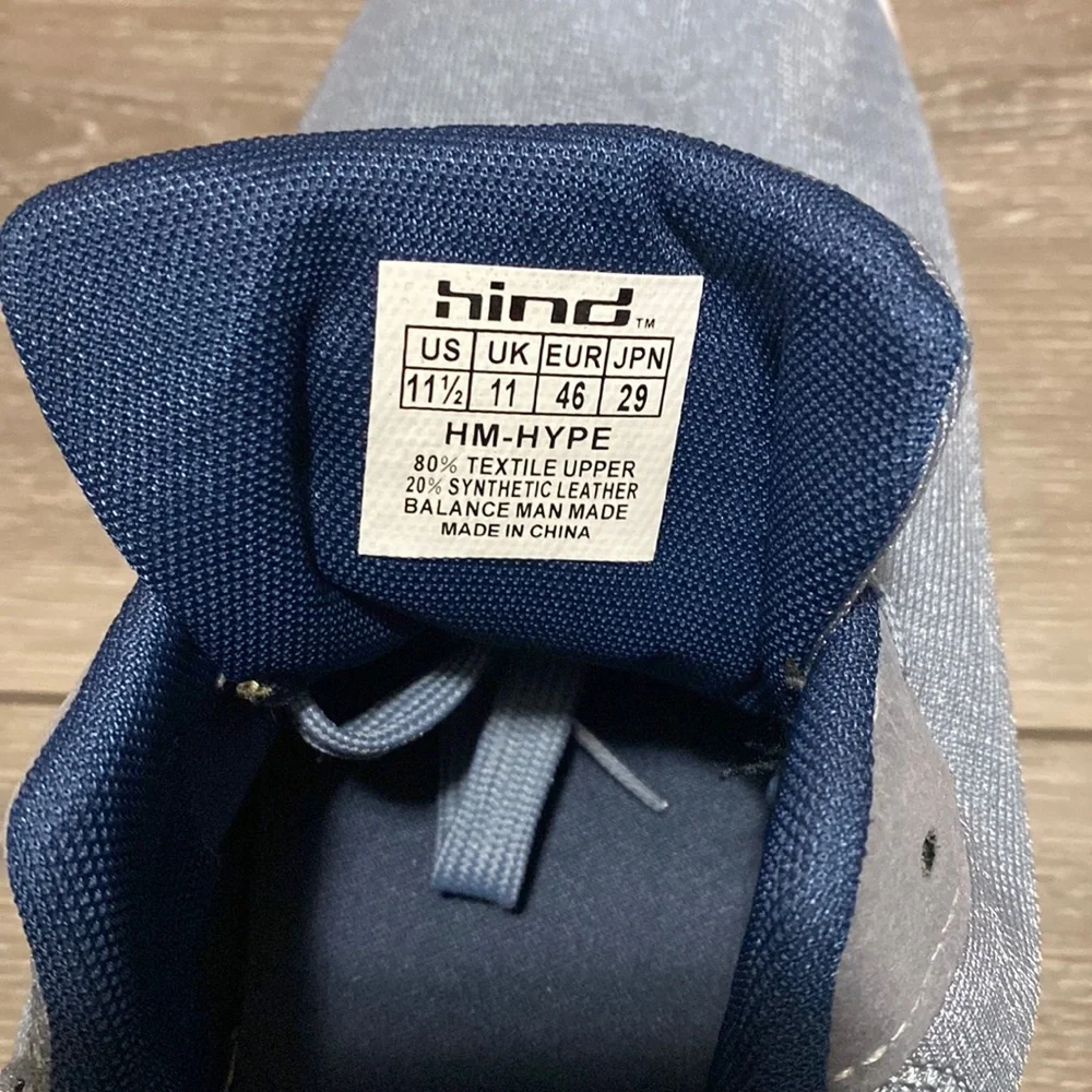 Hind trendy blue