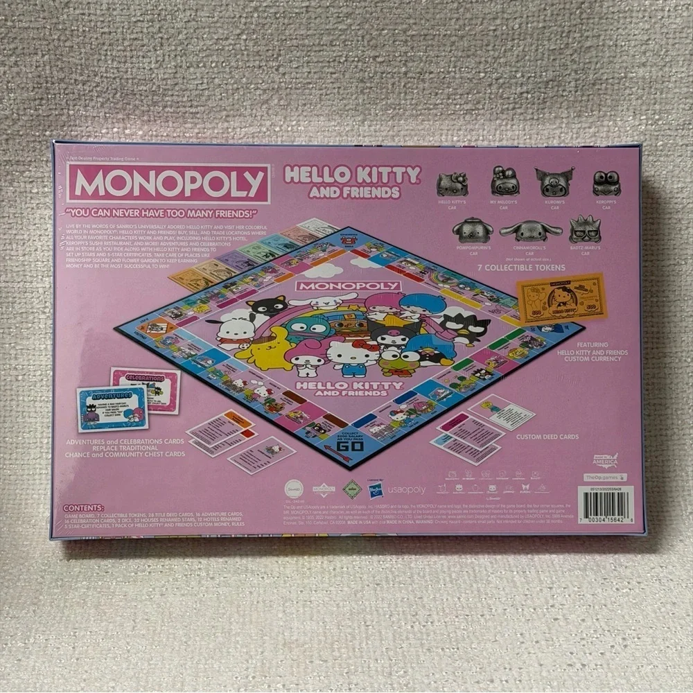 Monopoly: Hello Kitty and Friends Board Game