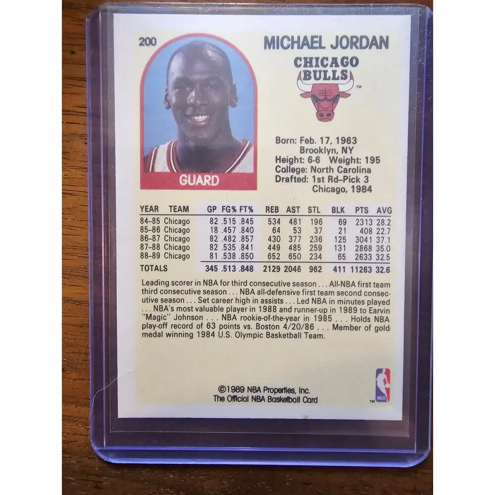 NBA Hoops michael jordan
