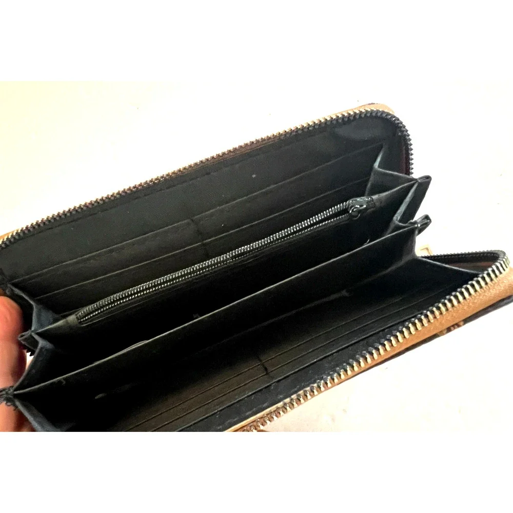 Beverly Hills Polo Club DoubleZip Wristlet Wallet WB699VL