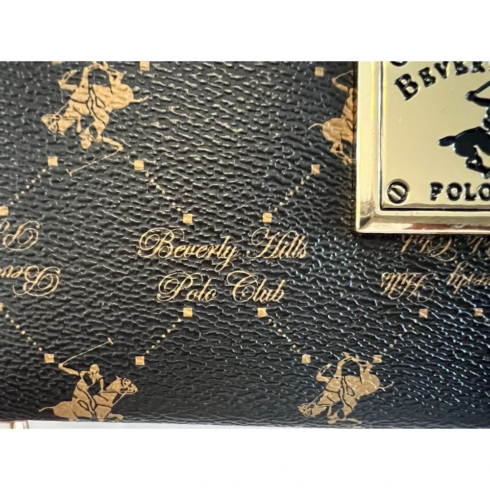 Beverly Hills Polo Club DoubleZip Wristlet Wallet WB699VL
