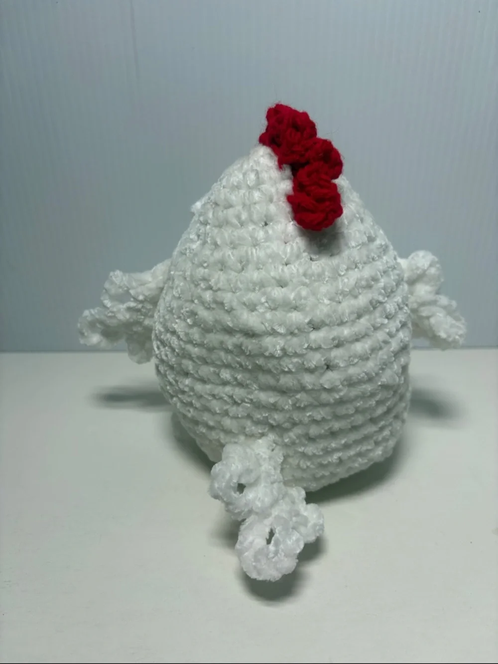 Crochet added easy beak