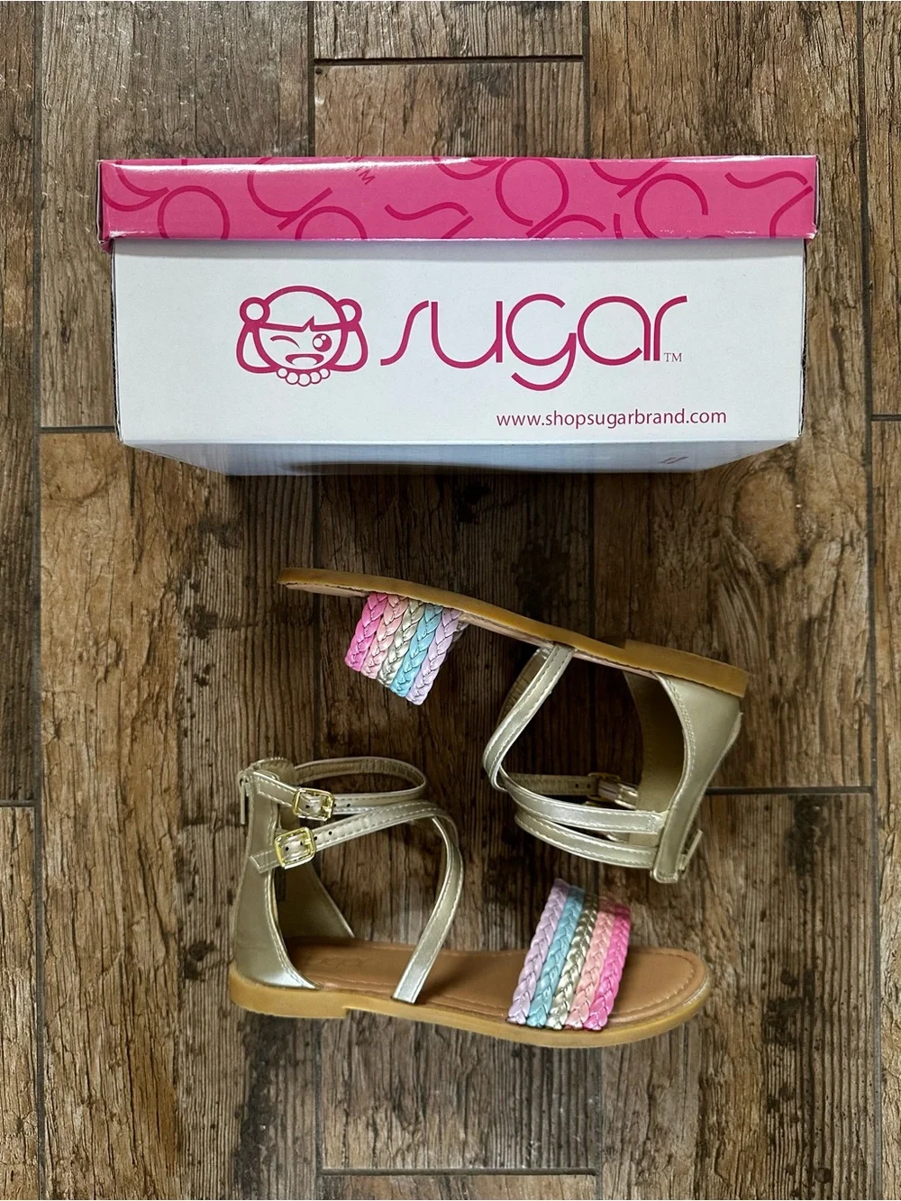 Sugar Brand Girls Gladiator Sandals
