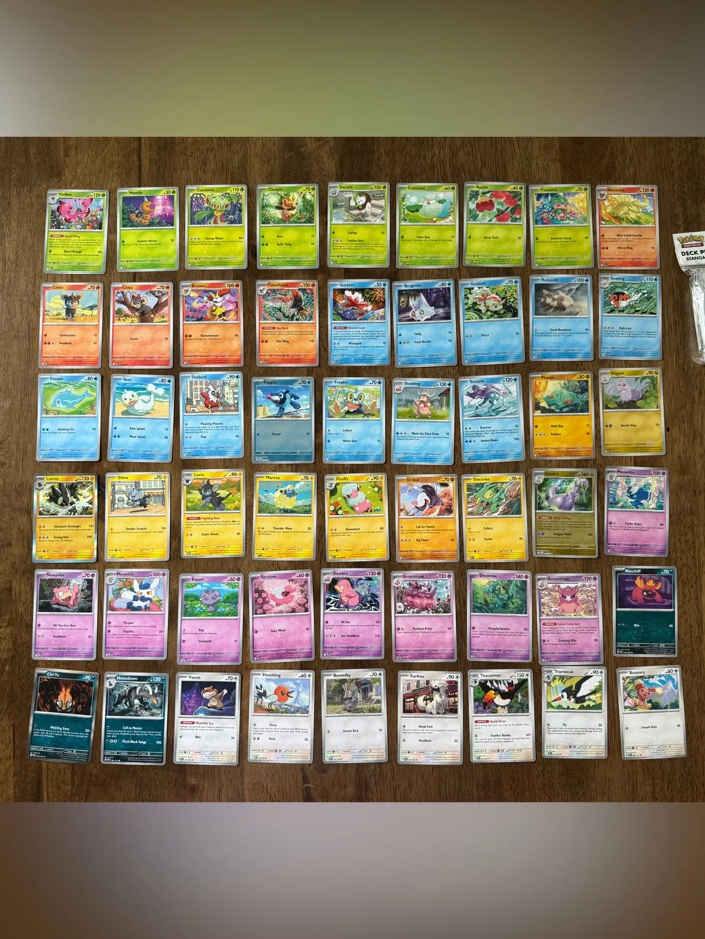 Pokémon Cuties Only 54 Card Lot - Prismatic, Perfect Order, PB, CR + Sleeve Set
