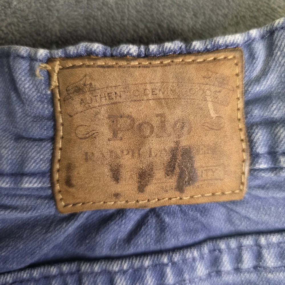 Polo Ralph Lauren The Hampton Jeans Men's 32x30 Blue Wash Relaxed Straight Denim