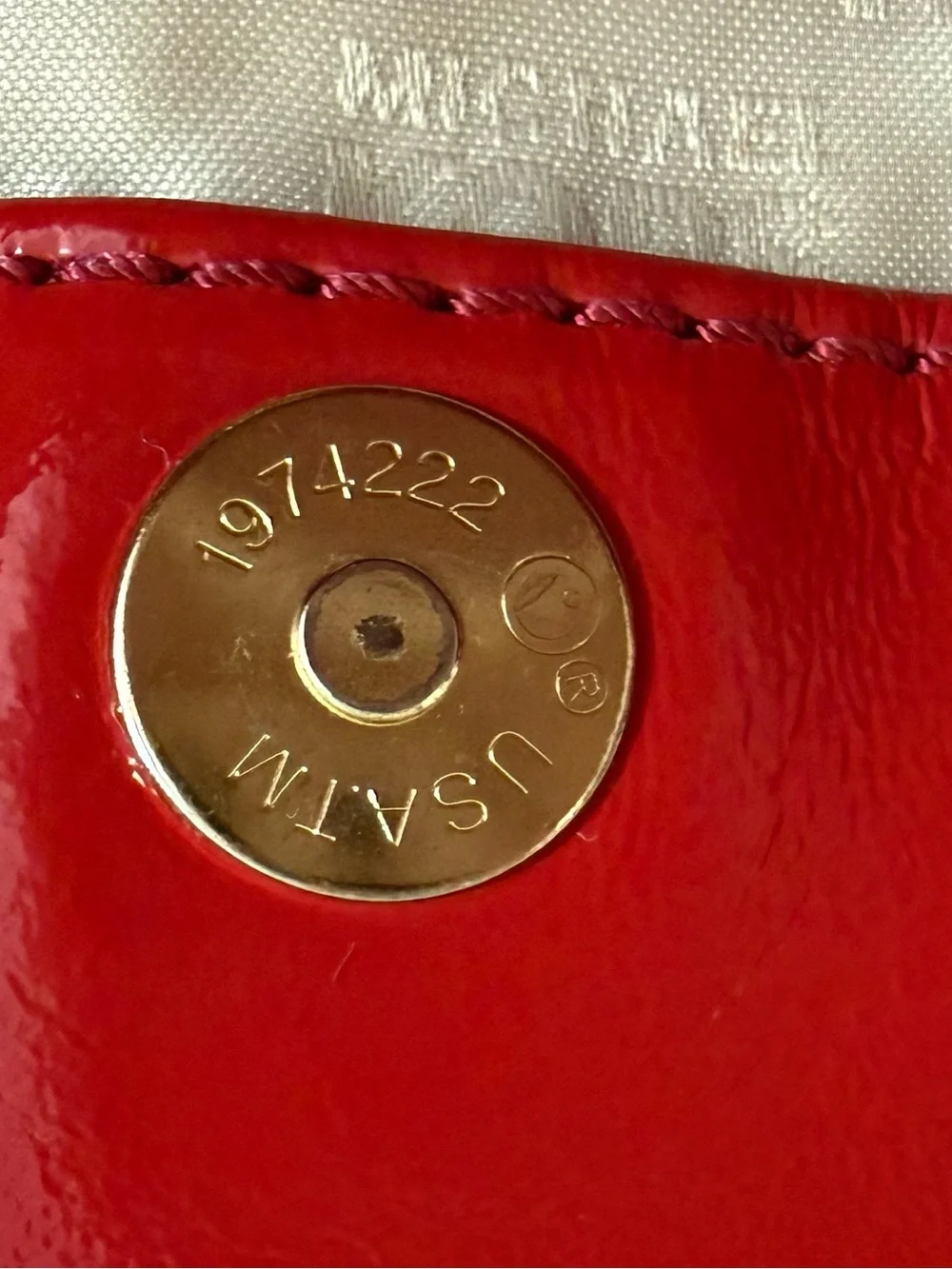 Michael Kors sleek red