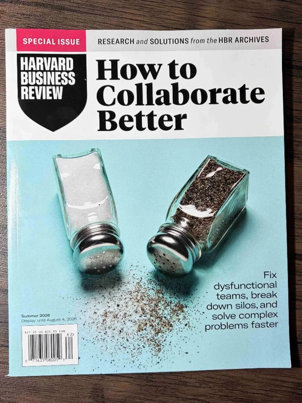 Harvard Business Review Summer 2026 How to Collaborate Better