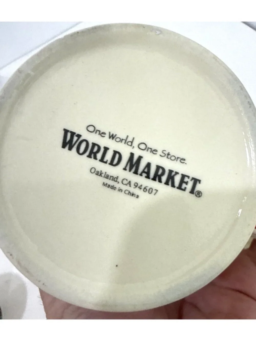 Cost Plus World Market ceramic loose oriental