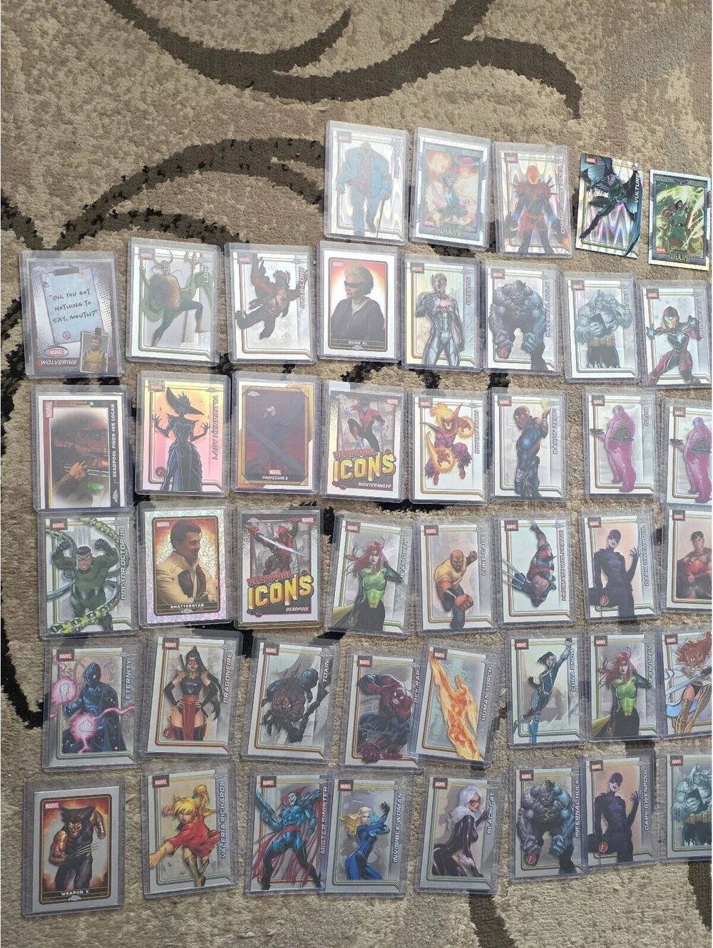 2026 topps chrome marvel card lot