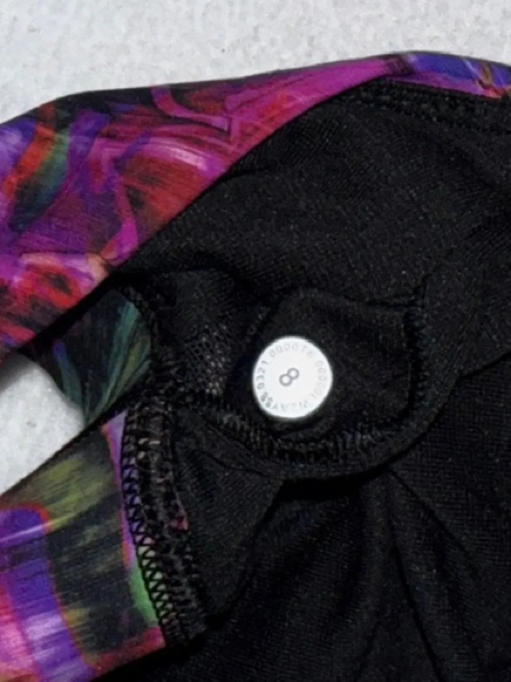 lululemon athletica Multicolor Purple-Pink Sports Bra