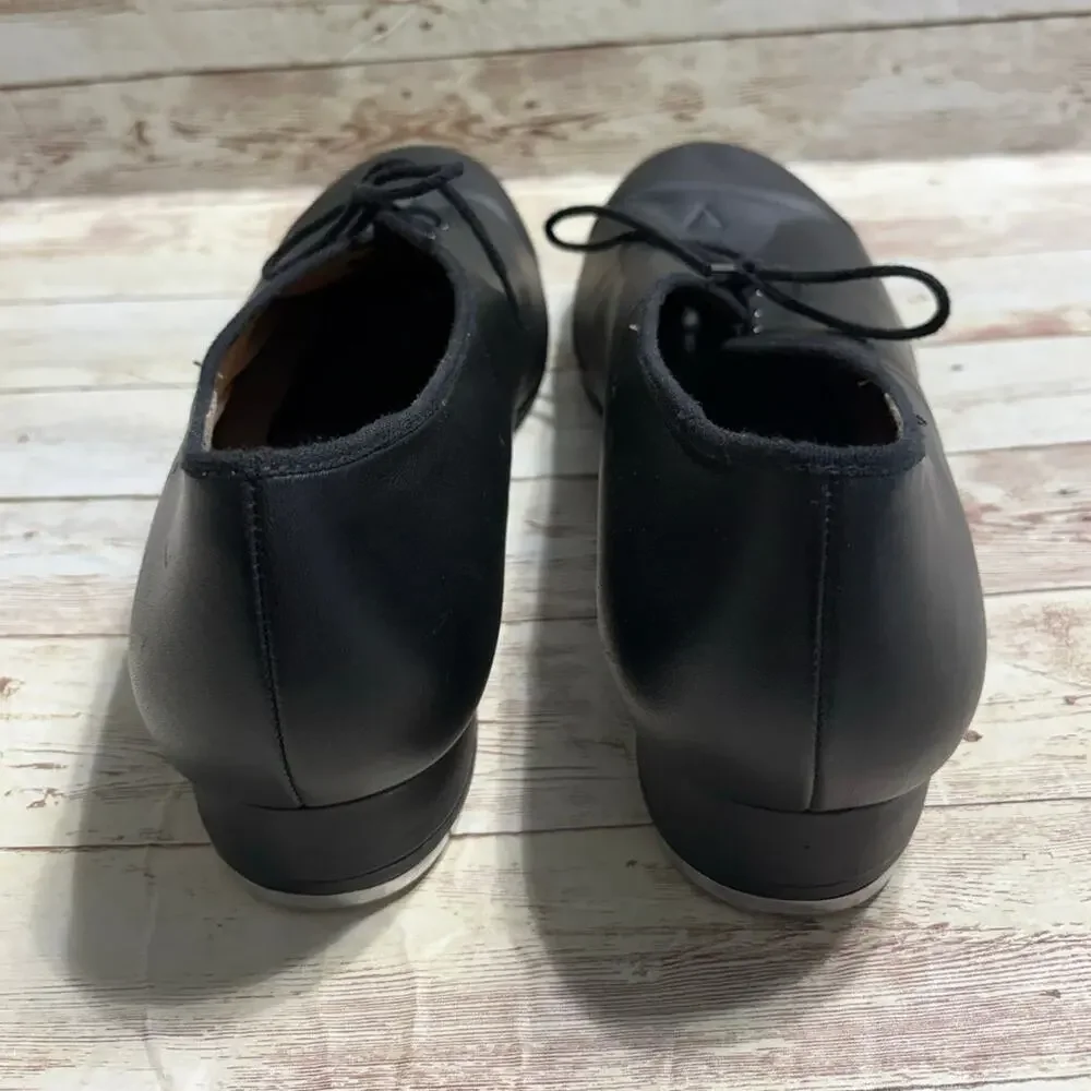 Bloch Jazz Oxford Character Tap Shoes Men's Size 11 Black Leather Lace Up
