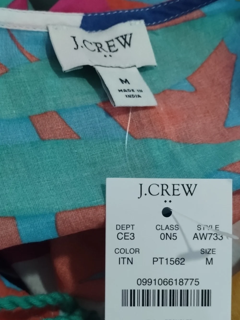 J. Crew lightweight tunic