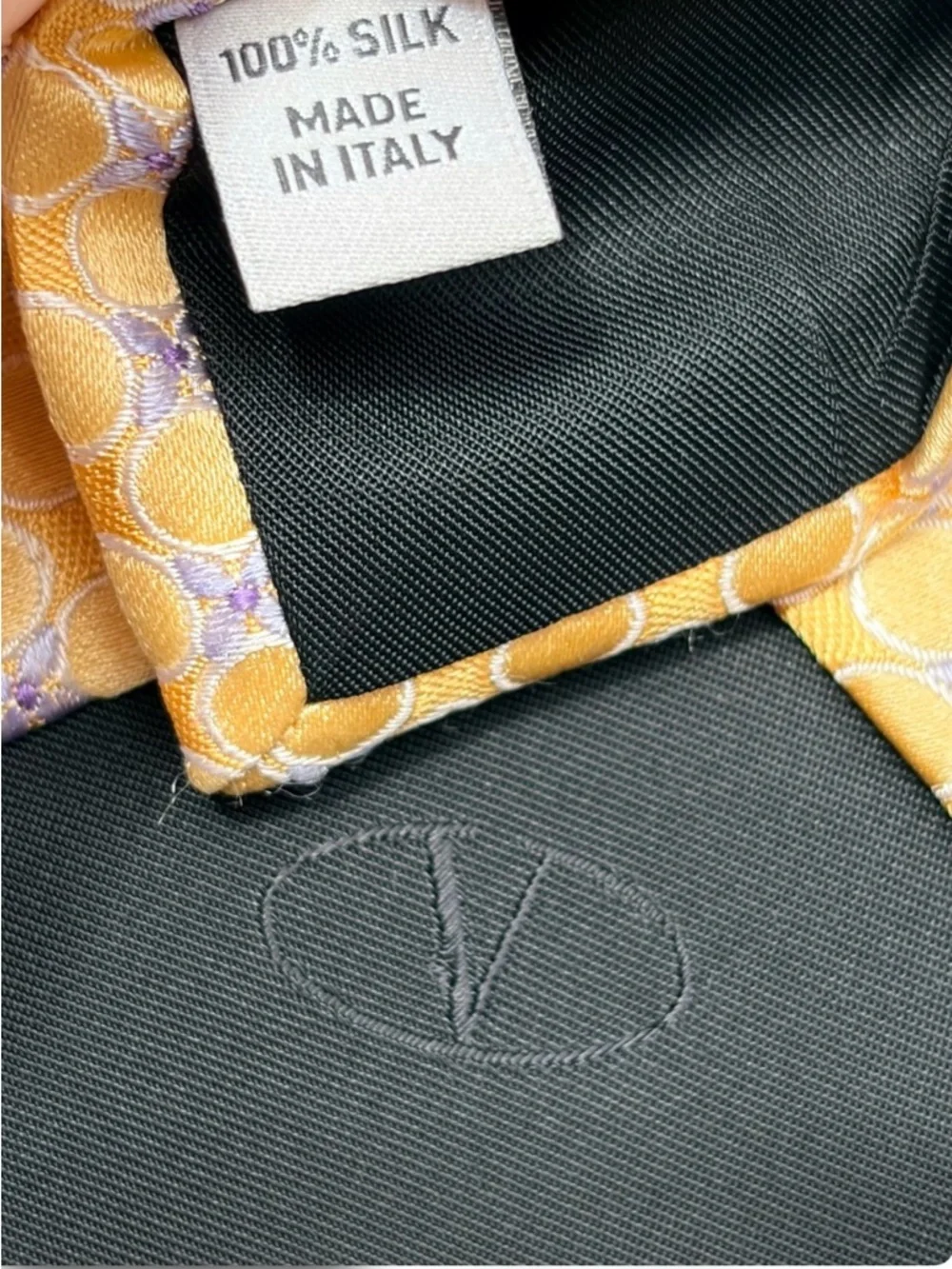 Valentino silk tie