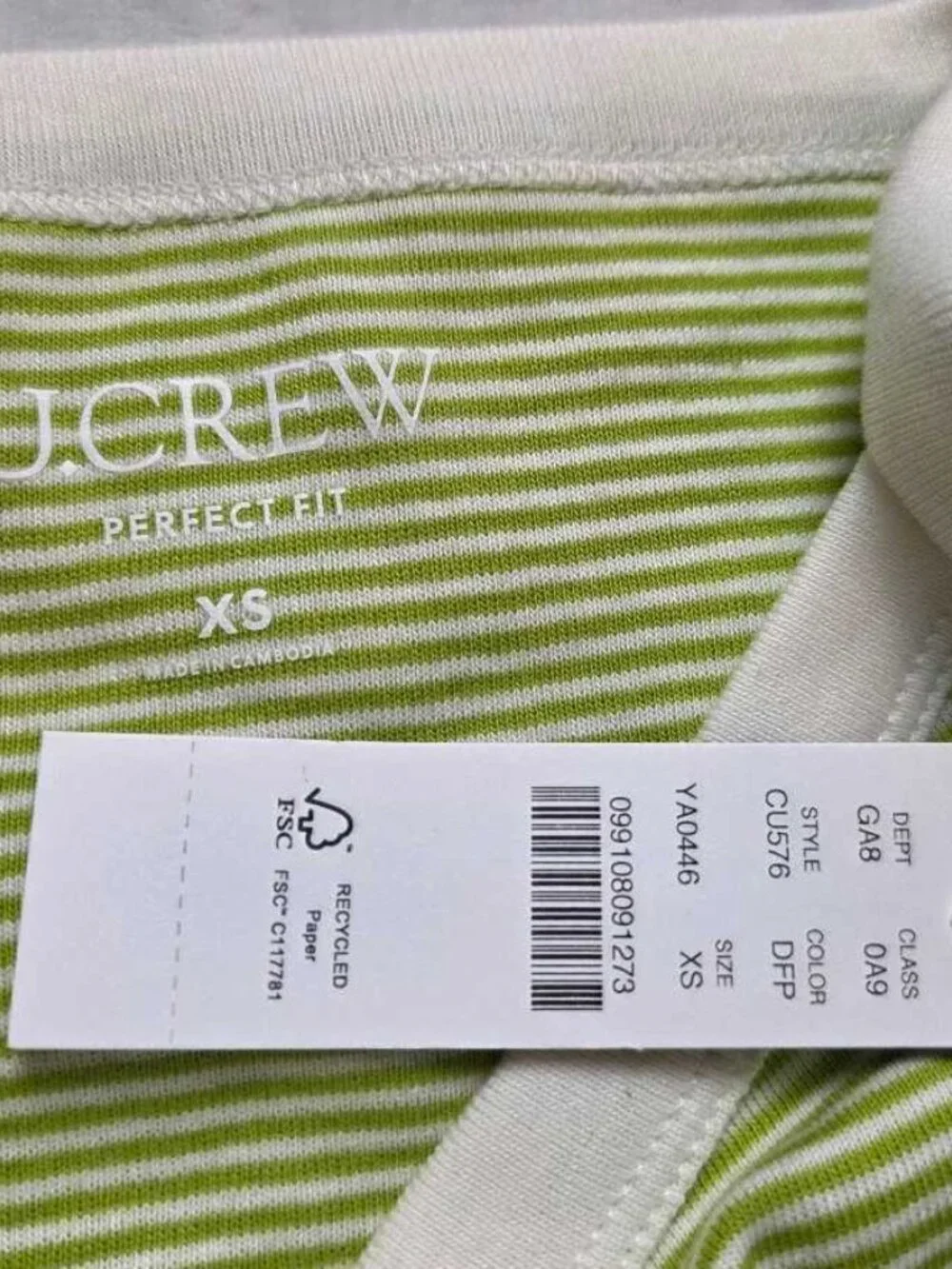J. Crew brand crew