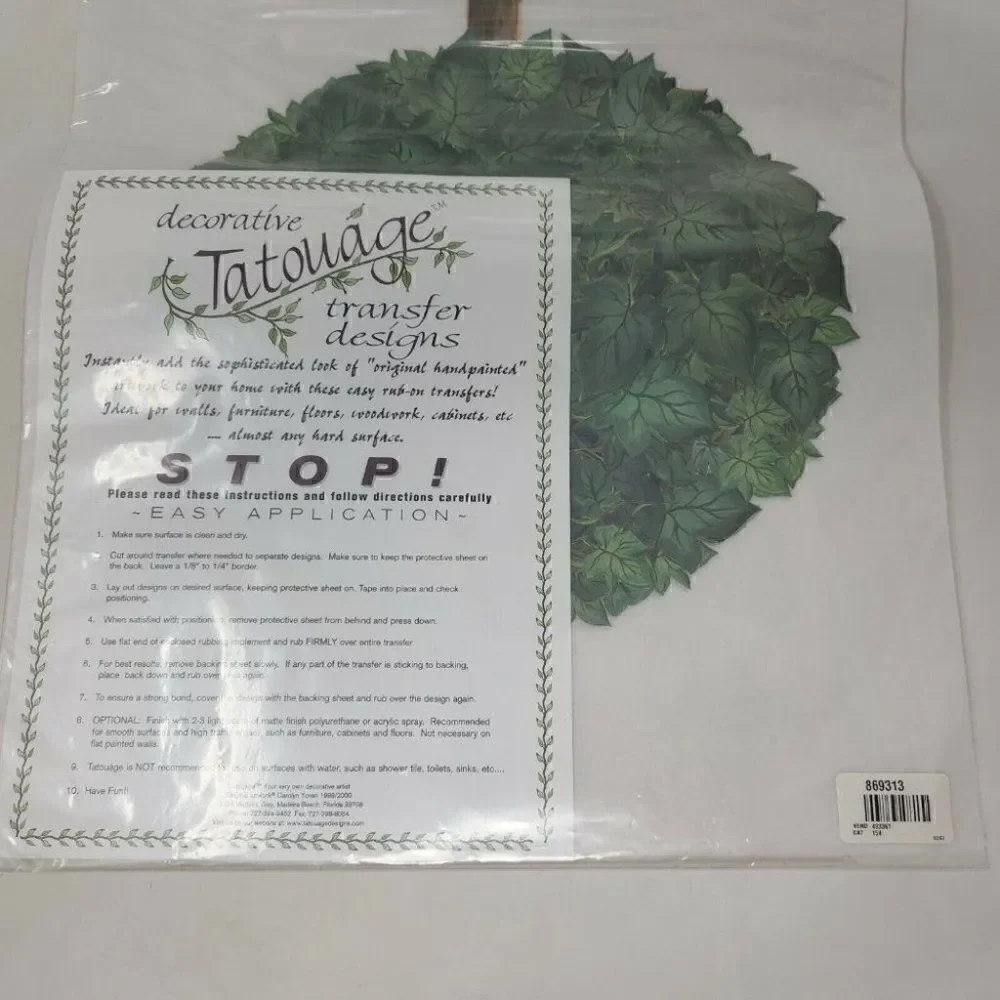 TATOUAGE decorative transfer