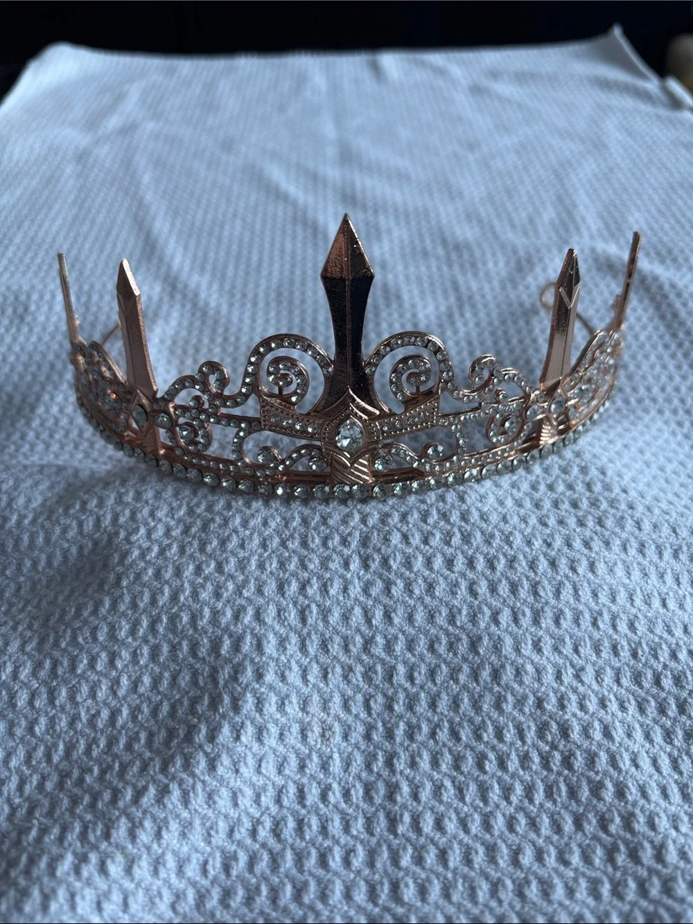 Bookish Box Rose Gold Tiara