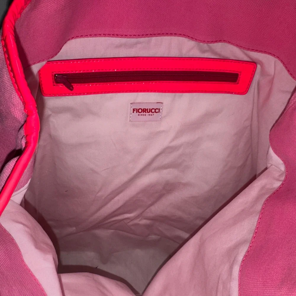 Fiorucci pink canvas